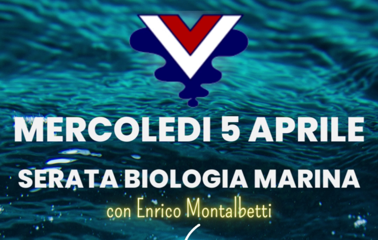 Serata di biologia marina