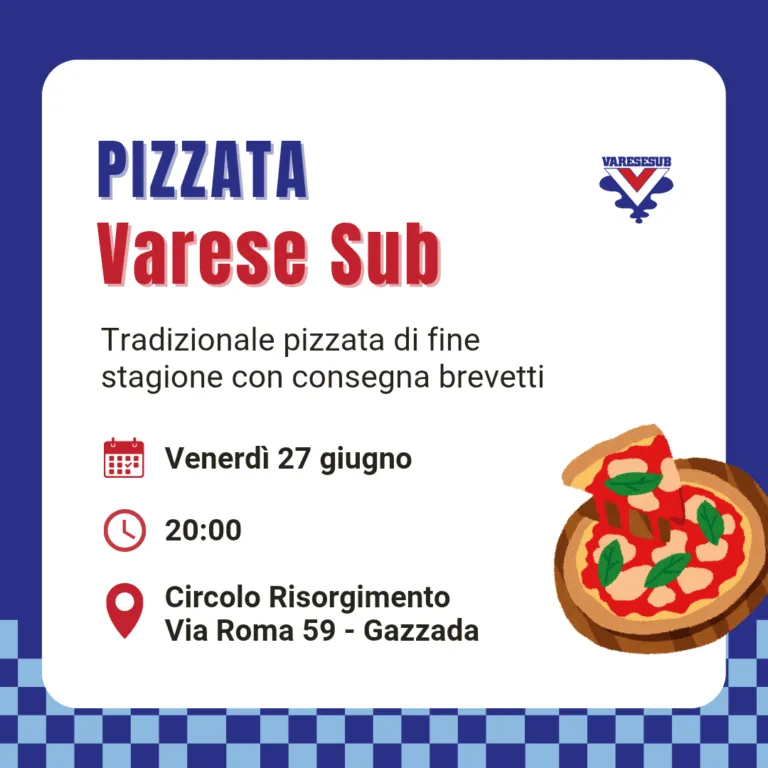Pizzata Varese Sub